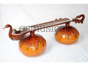 VICHITRA VEENA RUDRA ANTIQUE INDIAN INSTRUMENT BEEN GSM035 CA