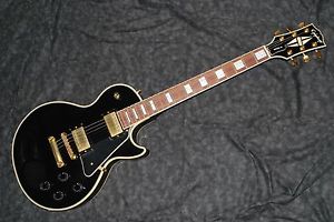 Epiphone Japan Les Paul Custom LPC-80 BLACK MIJ Electric Guitar Made in Japan