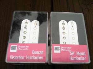NEW Seymour Duncan Distortion SH-6B & SH-1N 59 WHITE Set 11102-21-W_11101-01-W