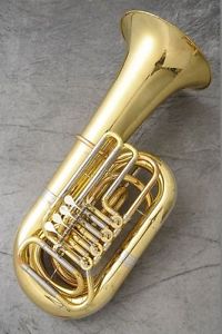 YAMAHA Japan YBB-641 II 2 BBb 4 Rotary Valve Concert Tuba Used Rare Excellect++