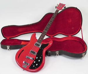 1960s Kustom K200 Bass Cherry Finish with Case
