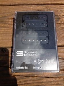 NEW Seymour Duncan Pegasus / Sentient 6 String Pickup Set Black 11108-95-B