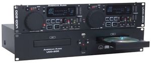 American DJ American Dj Supply Ucd200 Dual Cd Mp3 Player With Usb Inputs
