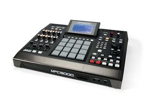 Akai MPC5000 sampler maxed out expansion. With Box. Mint.