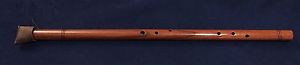 BRENT HAINES WOODSOUNDS  ANASAZI FLUTE KEY OF Bb NATIVE AMERICAN STYLE FLUTE