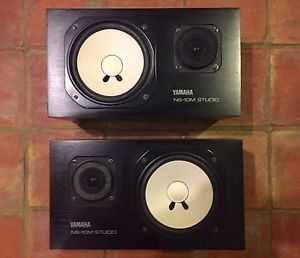 Yamaha - NS10m - Studio Monitor Speakers - Pair - Nearfield - 8 Ohms - 60-120w -