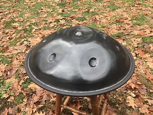 Handpan By OHM Bm / F# Akebono(F#) B C# D E F# G B C# - Handmade In The USA