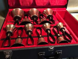 Schulmerich Professional Handbells 3 Octave cases C4-C7