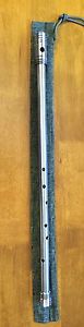 FLUTE TRADITIONAL CELTIC HANDMADE FOLK FLUTE IN D USA PURE TITANIUM