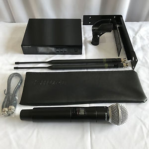 USED Shure QLX-D Digital Wireless Handheld Microphone System w SM58 QLXD24/SM58