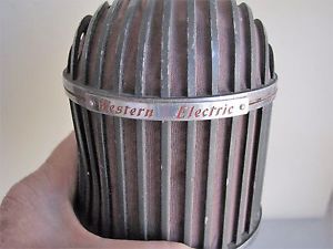 WESTERN ELECTRIC ALTEC 639A BIRDCAGE RIBBON MICROPHONE with COVER