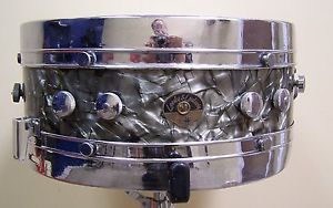 Vintage 1950 Leedy & Ludwig Knob Tension Snare Drum