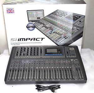 Soundcraft Si Impact 40 Input Digital Mixing Console & 32in/32out Interface MINT