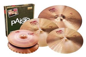 Paiste 2002 Bonus Cymbal Set with 17" HI Hats!/Free Stick-Cymbal Bag/NEW