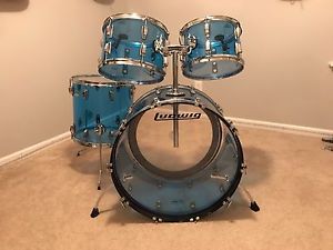 1976 Ludwig Vistalite Drums - Fully Restored and Pristine