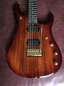 REDUCED: Musicman Ball Family Reserve John Patrucci Baritone Koa Guitar