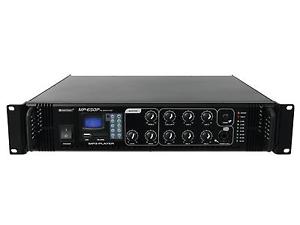 OMNITRONIC MP-180P amplificatore mixer MP3 SD USB 650 Watt