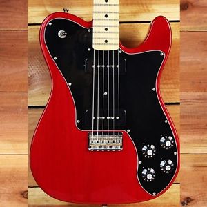 Rare FENDER CLASSIC PLAYER BLACK DOVE 72 TELECASTER DELUXE P90 Tele