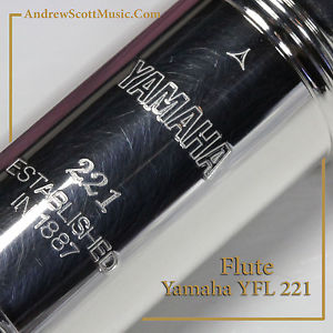 Flute - Yamaha YFL 221 - Used - Excellent Condition with 6 month Warranty