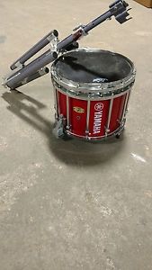 Yamaha Marching Snare drum 9300 Series 14x12 Red with Chrome Hardware