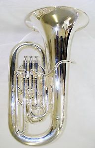Besson BE982 Sovereign EEbTuba in Silver Plate (Pre-owned)