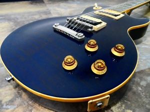 Gibson Les Paul Classic Plus Blue Electric Free Shipping