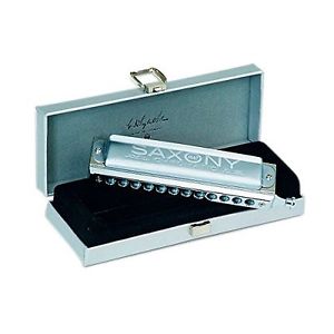 SEYDEL Chromatic SAXONY Harmonica C Matte Chrome