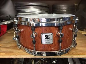 Sonor Designer 6.5x14 Bubinga maple light Snare Drum- Nice Original Drum!