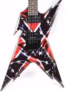 Dean Dimebag Damageplan Pantera Razorback Rebel Electric Guitar w/OHSC