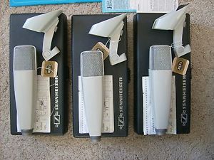 3 SENNHEISER MD 421-2 unbenutzt aus altem Lagerbestand 3 MD421-2 (NOS) lesen !!!