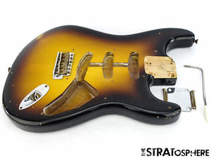 Fender USA Custom Shop '56 Relic Stratocaster BODY & HARDWARE 2 Color Sunburst