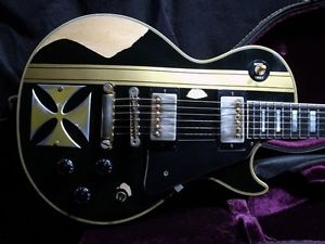 Gibson USA '73 Les Paul Custom "James Hetfield"Iron Cross Mod. Electric