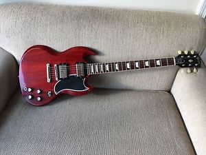 GIBSON SG CUSTOM SHOP AGED SG 61 RELIC AGED HISTORC LES PAUL 2014  W/CASE SAVE$$
