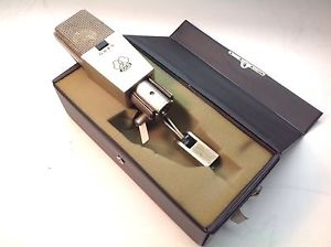 Vintage 1970's AKG 414 EB Classic Microphone with Rare CK12 Brass Capsule w. Box