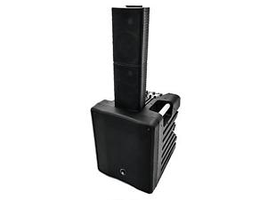 Casse audio acustiche sistema attivo sub da 25cm 2 satelliti OMNITRONIC ACS-510
