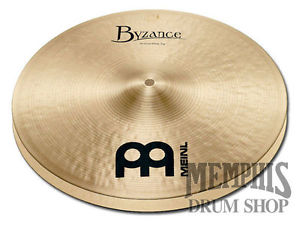Meinl 16" Byzance Traditional Medium Hi Hat Cymbals