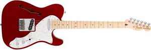 Fender Deluxe Tele Thinline - Candy Apple Red , 0147602309