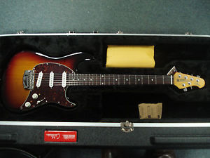 Musicman Ernie Ball "Cutlass" Vintage Sunburst RW Fretboard Made in USA Great!!