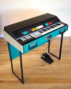 1960's Gibson G101 Vintage Combo Organ Keyboard CMI Lowrey G201, The Doors