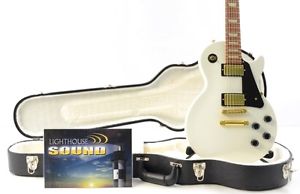 2016 Gibson Les Paul Studio Electric Guitar - Alpine White  w/ Gibson Case