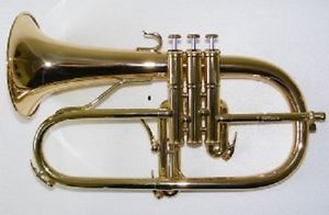 Eclipse Rose Brass Flugel - Clear Lacquer