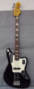 2010-12 FENDER JAPAN JAGUAR BASS JAB-EQ ACTIVE TYPE BLK ALDER SPIRALS SHSC