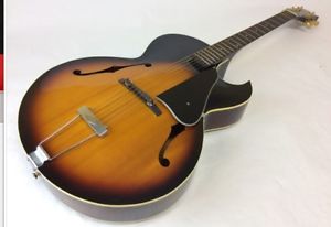 Chaki P-115 Brown w/hard case Free shipping Guiter Bass From JAPAN #A2764