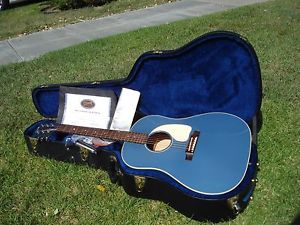 Gibson Custom Shop J-45 Pelham Blue Acoustic Electric 1 of 75 Diamond Dealer