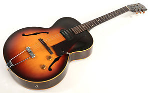 Vintage 1957 Gibson ES125 Electric Hollowbody Electric Guitar Sunburst w/ Case