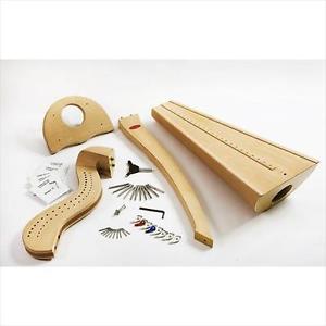 EMS Heritage 34 String Celtic Harp + Semitones, Beech, KIT - BUILD YOUR OWN!