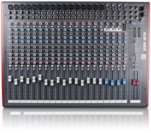 Allen & Heath ZED 24 Mixing Desk Mixer ZED2402X 16 mic 4 stereo 4 AUX monitor