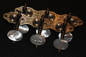 LUTHIER CLASSICAL GUITAR RODGERS TUNING MACHINES TUNERS