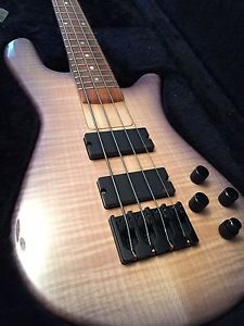** Spector USA NS4 Shorty - Flame Maple TOP ** TBE - VGD With Case NYC Made