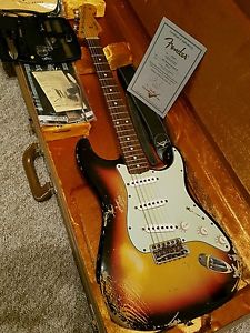 Fender stratocaster 60s custom shop relic